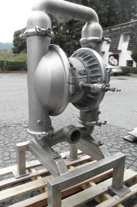 Wilden, Model 15, 3 inch, Stainless Steel Diaphragm Pump
