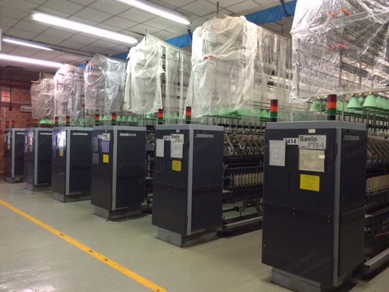 Cognetex, 1990, Ring Spinning Frame, 816 Spindles, 65mm Ring Diameter, 90mm Gauge