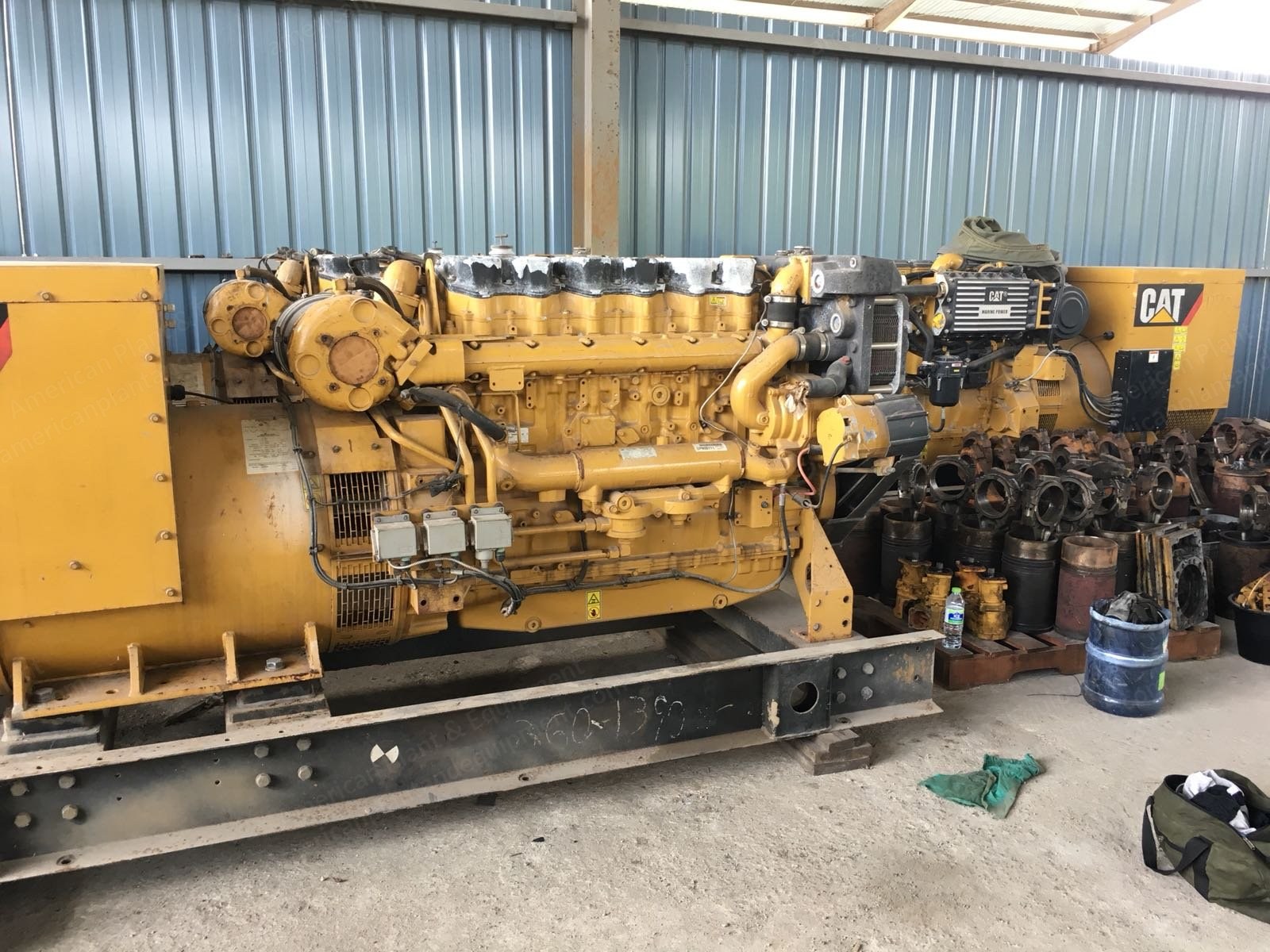 Caterpillar, C18, 2008, 350 kW, 437 kVA, 50 Hz, 415V, Diesel Generator