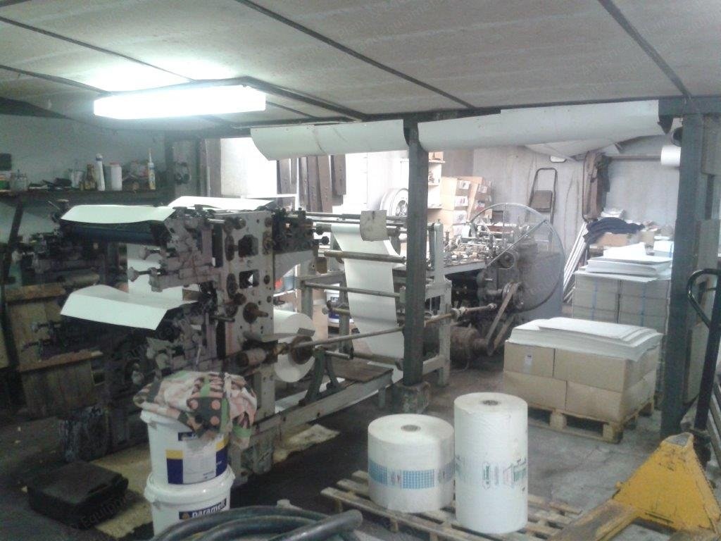 Windmoller & Hoelscher, Matador 26, 1965, Paper Bag Making Machine, 260mm Width, 3 Colors