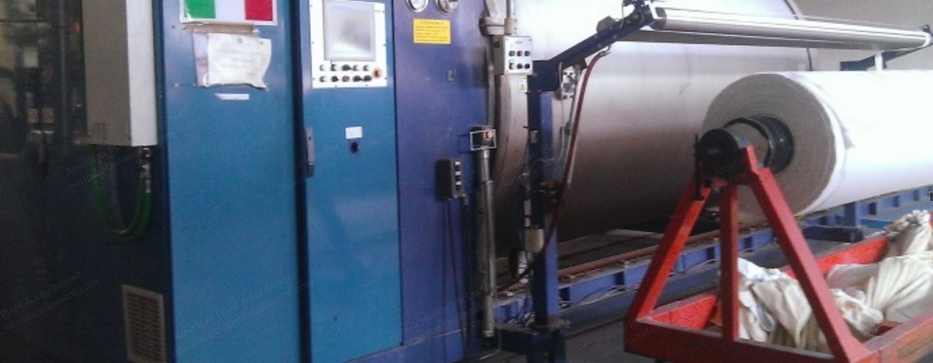 Mezzera, Celsius 143, 2005, HT Jigger, 3600mm Working Width, 140C Max Temp