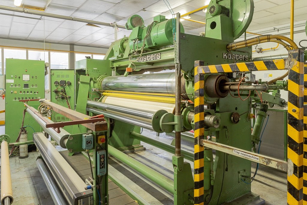 Kusters, 1979, Calender, Working Width 2200mm, Gas Heated, 2 Cylinders