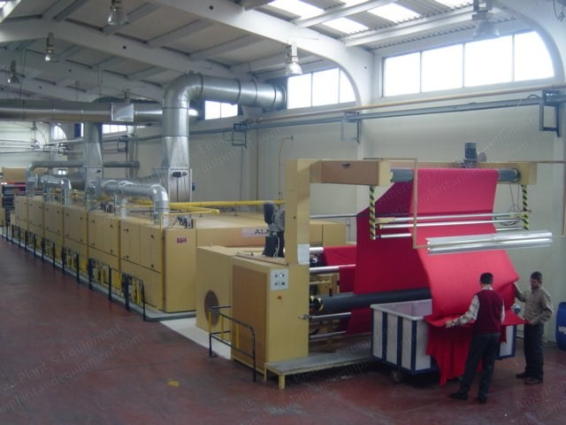Alea, Tenter, 2005, 2400mm, 6 Chambers, Gas Heated, Mahlo Weft Straightener