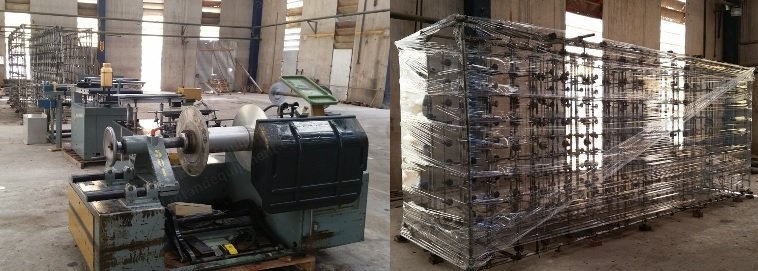 Karl Mayer, DNS 21/30, Continuous Direct Warper, Width 1000mm, Speed 600 RPM, 270 Position Creel