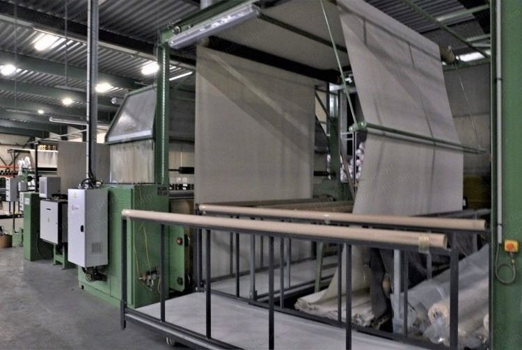 Lemaire, SMZ, 2008, Thermo-Fixation Finishing Line, Working Width 3200mm, Drum Diameter 800mm