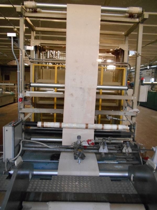 Aigle, Coating Line, 2004, 1100-2400mm Working Width, with Bombi Latex Foaming Machine