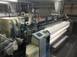 Picanol, Omni Plus 4-R-280, 2003, Airjet Weaving Loom, 2800mm, 4 Colors, Staubli Dobby