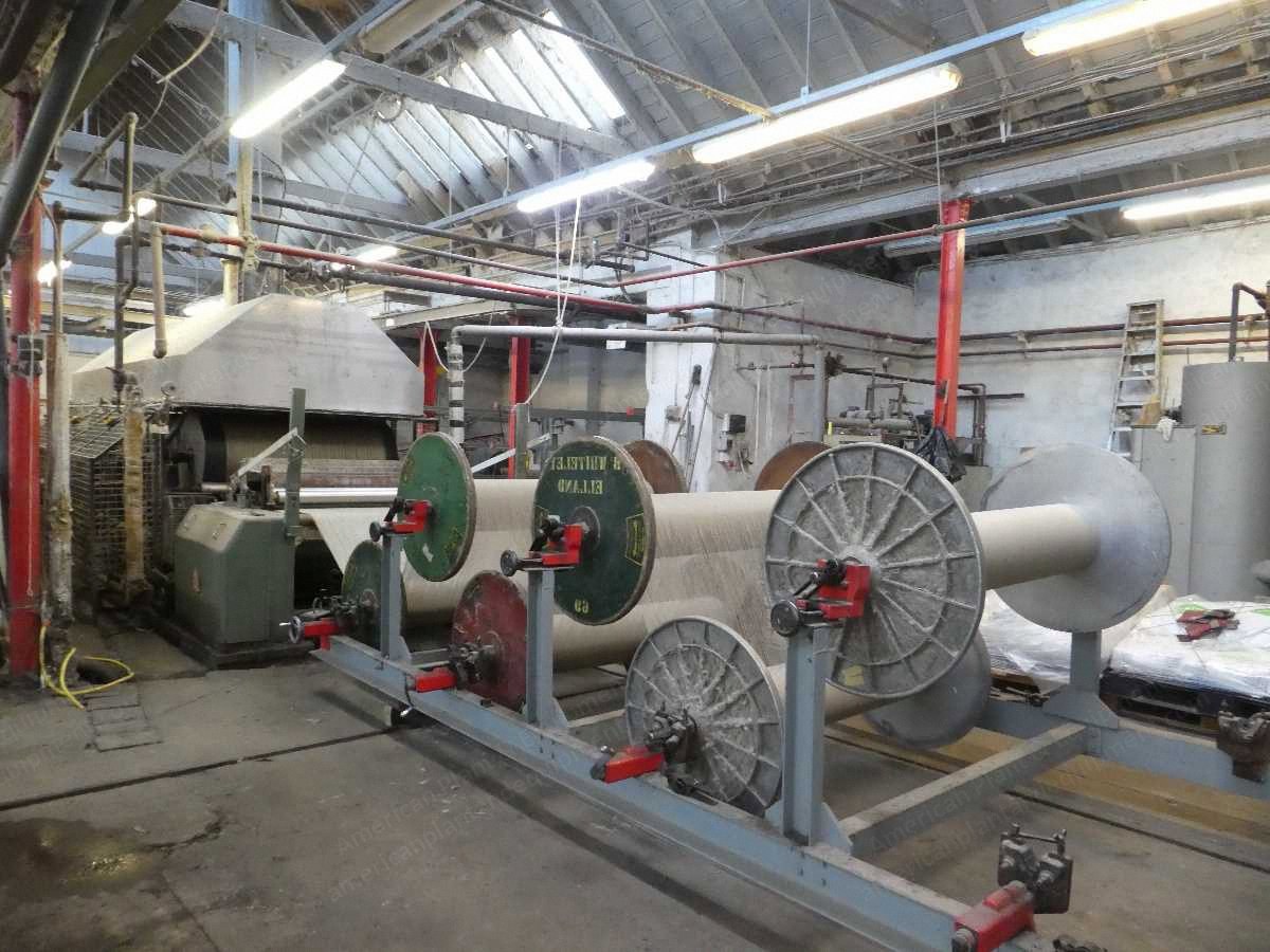 Platt Sizing Machine, 1985, 2000mm Working Width, 10 Cylinder Drum Drier