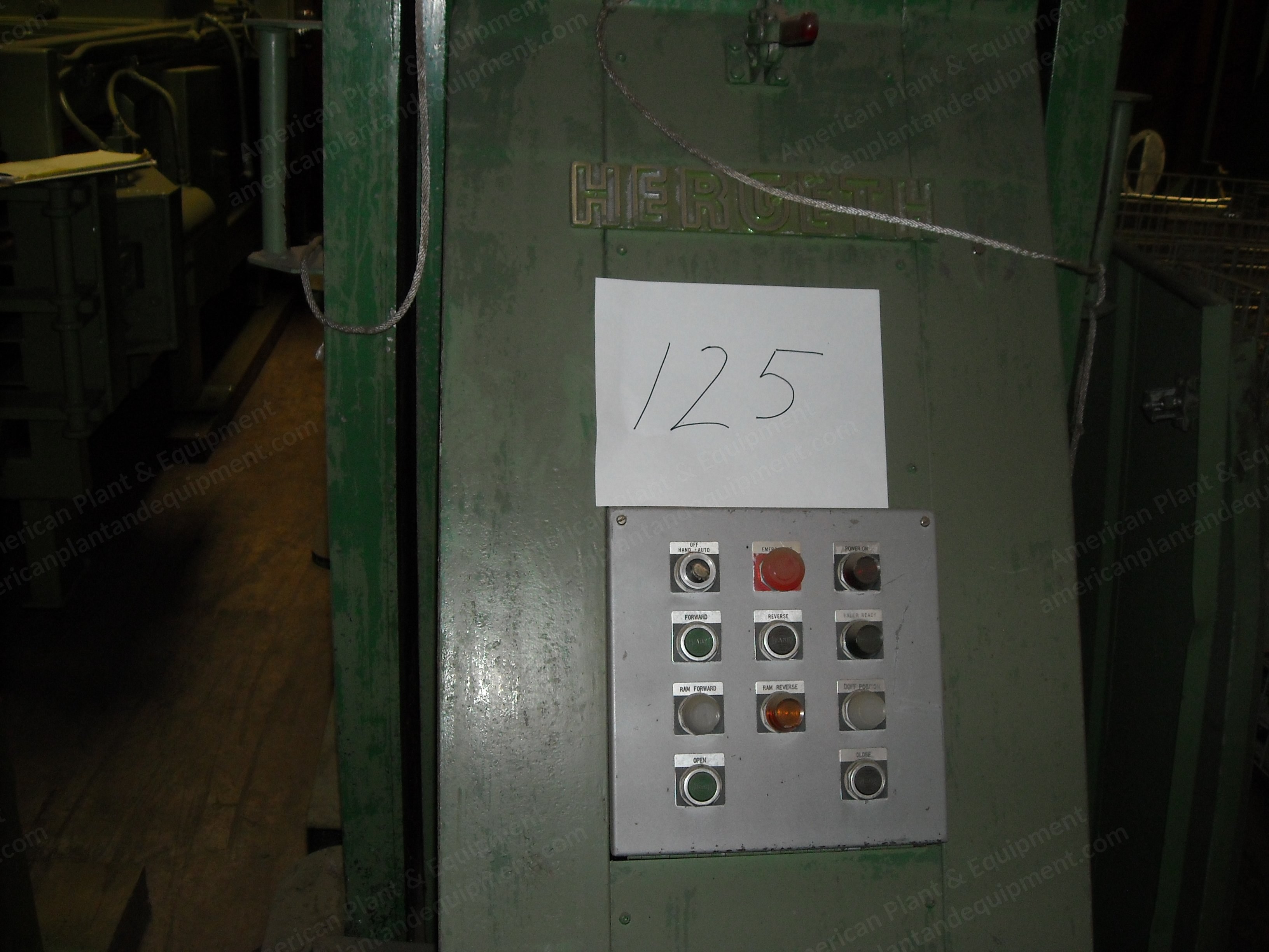 Hergeth Hollingsworth, Horizontal Bale Press, 28x54 inch Bale Opening, 20 HP