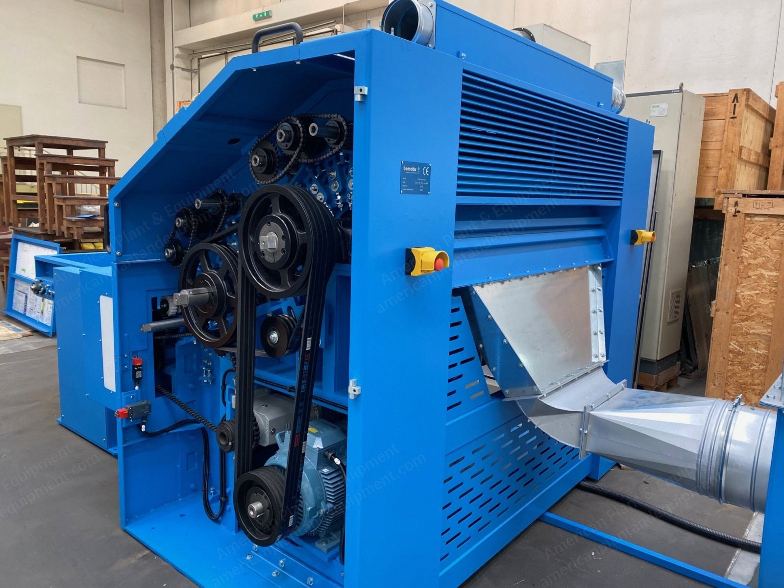NovaStar, ETG_TW_150, 1500mm Working Width, 500 kg/h Capacity, Fine Opener
