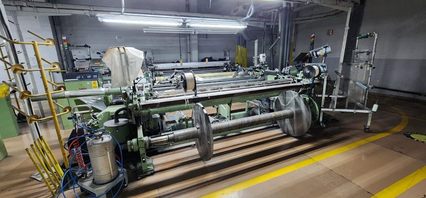 Dornier, HTVS 6/S, 1996 to 2000, Rapier Weaving Looms, Width 2100mm to 2200mm, Staubli Dobby, 8 Colors