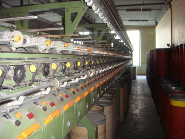 Rieter, RU14, 1989, Open End Spinning Frame, 18x42 inch Feeding Cans, 48/56mm Rotor Diameter, Automatic Doffing
