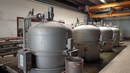 Loris Bellini, RBNV, Yarn Package Dyeing Plant, 8 Tons Capacity, Vertical Autoclaves