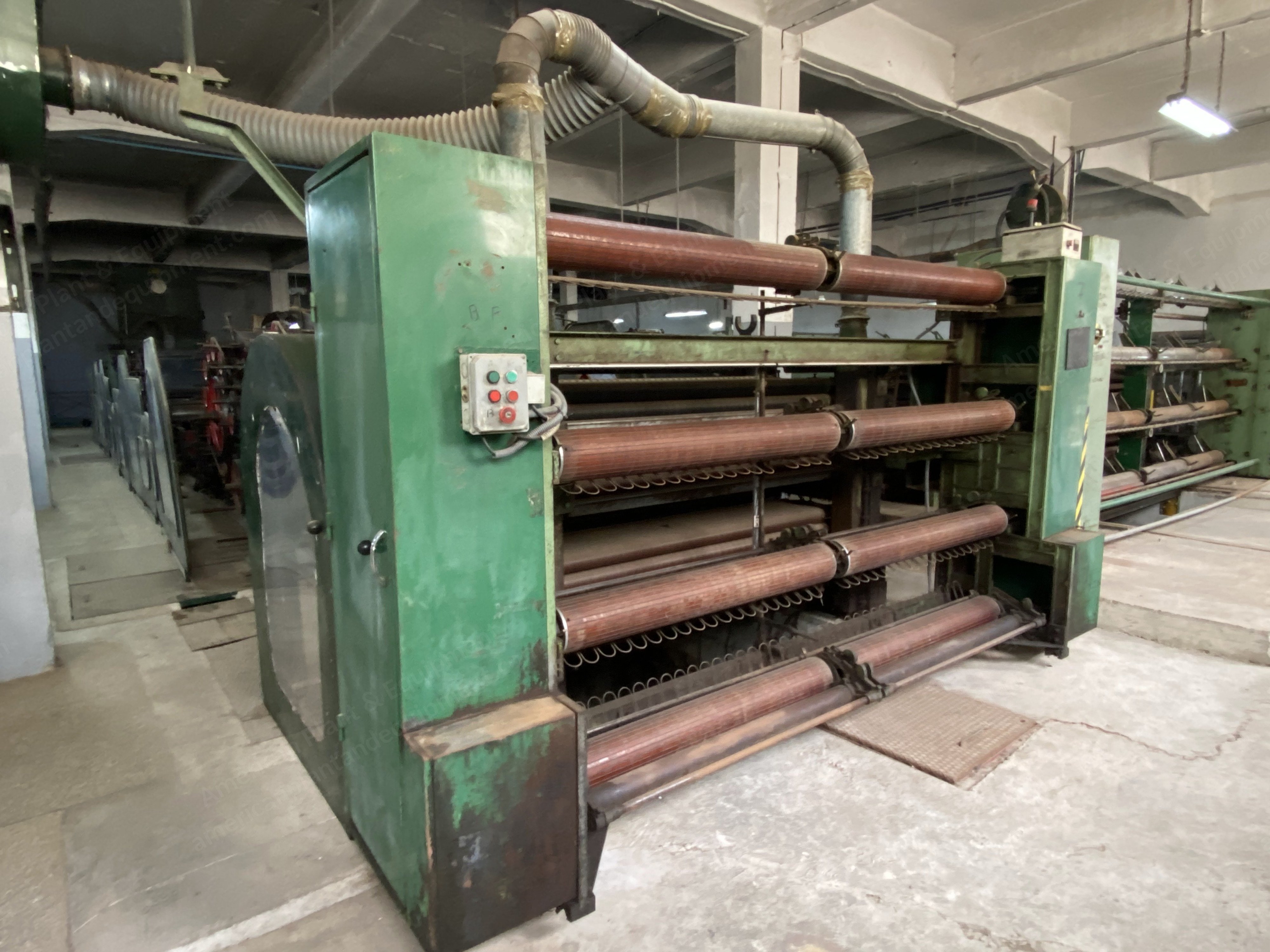 Alexandre & Antoine Woolen Card, 1800mm Working Width, 144 Good Yarns Delivery