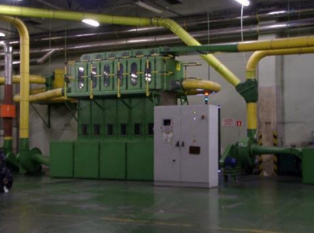 Nomaco, Needle Punching Production Line, 2005, 3000-6000mm Working Width, 600 kg/h Capacity