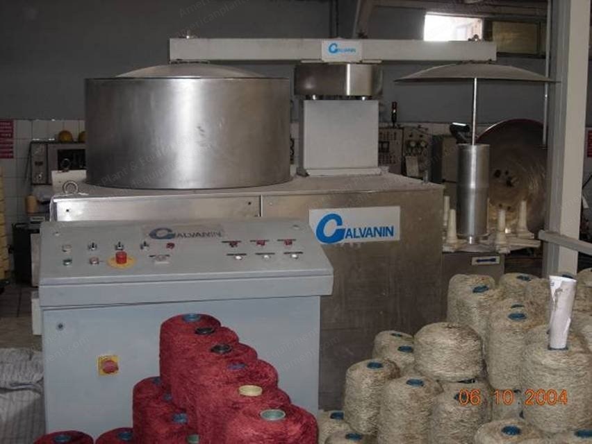 Yarn Dyeing Plant, Complete Yarn Dyeing and Finishing Line, 1997