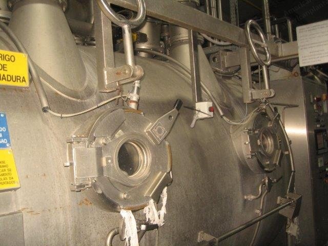 Brazzoli, Innodye, 2003, 2 H.T., Capacity 400 kgs, Sedomat 3500