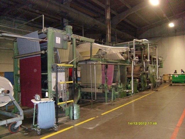 Morrison, Sanforizing Machine, 1974, 1800mm, with J-Box, Vaporizing