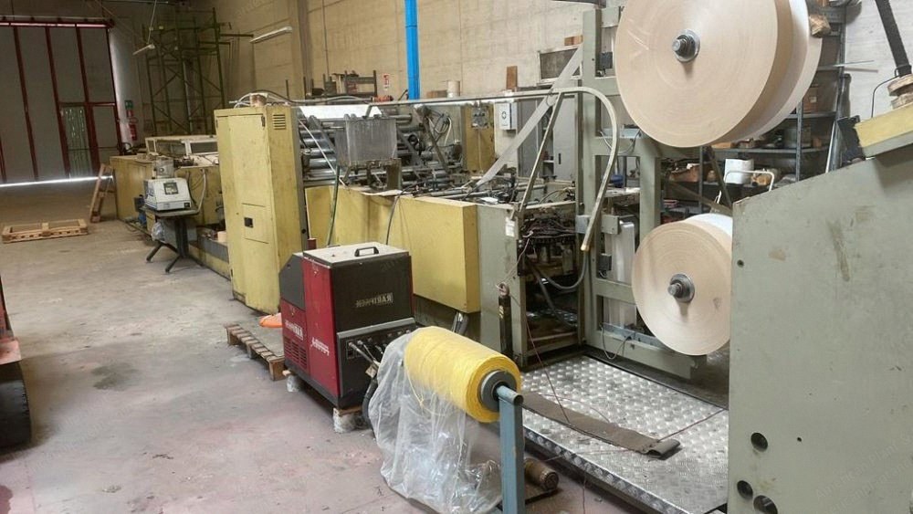 Curioni, Sun Master 540, 1991, Bag Width 270-540mm, Reel Fed, Twisted Handle Unit