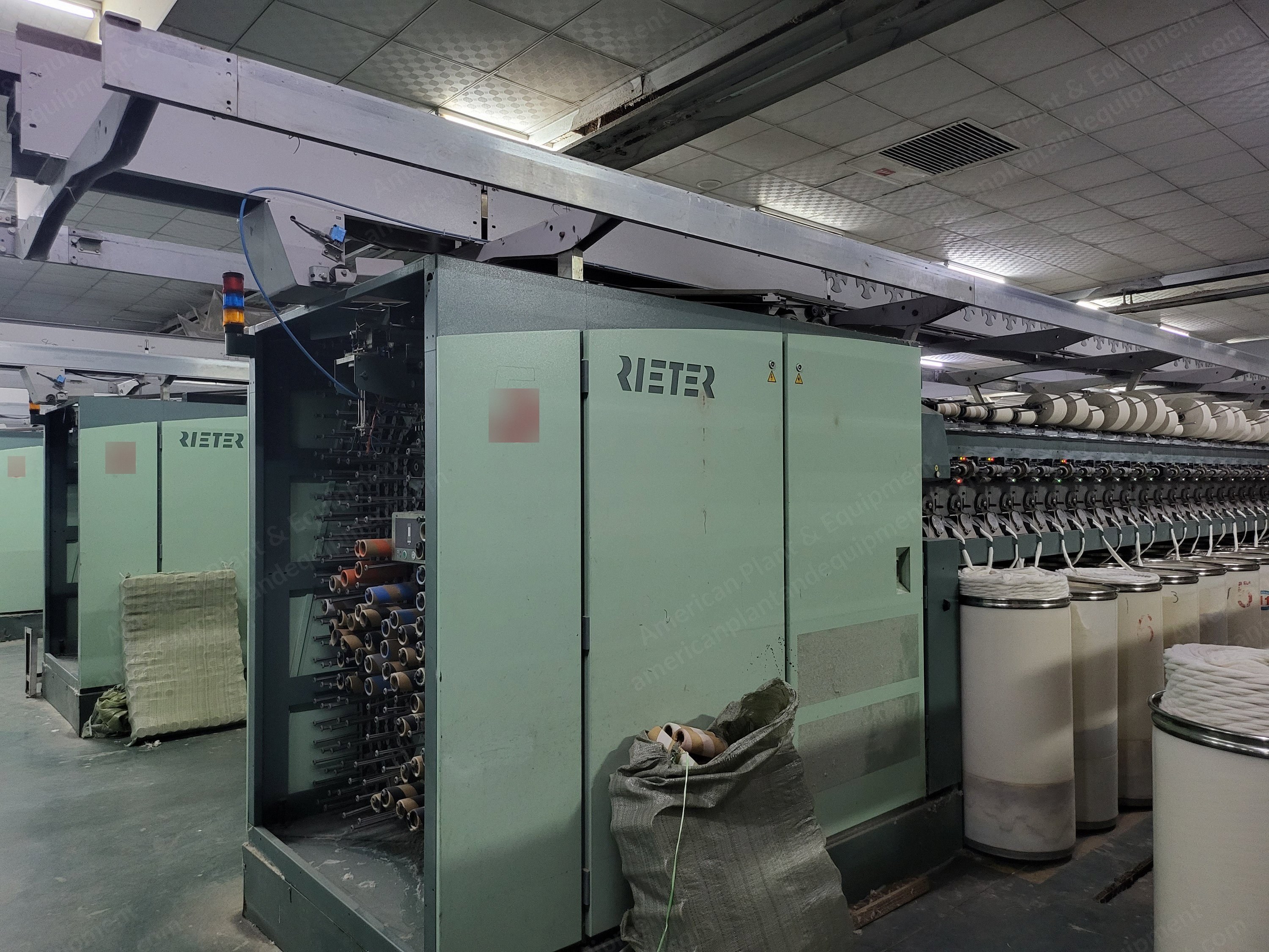 Rieter, R60, 2012, Spinning Machine, 540 Spindles, 4 Manipulators