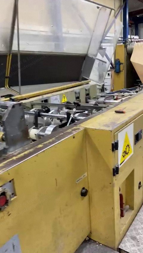 Curioni Paper Bag Making Machine, 1997, Twisted Handles, 310-660mm Bag Length, 220-540mm Bag Width
