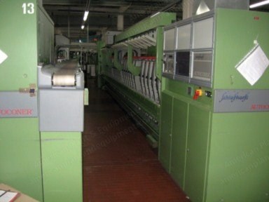 Schlafhorst, 238, 1993-1996, 20 to 24 Spindles, 6" Traverse, 4.20 Conicity, Splicers, Waxers