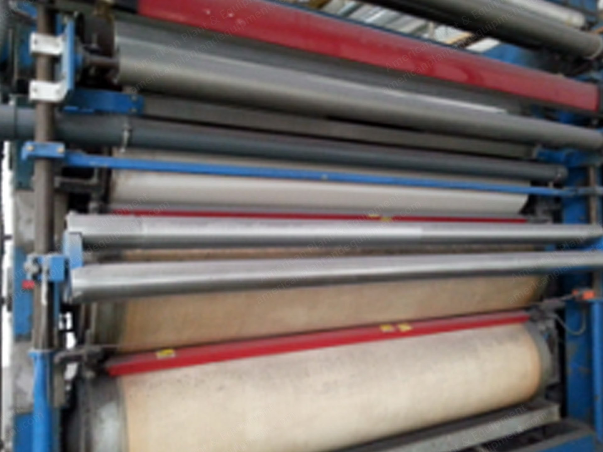 Ramisch Kleinewefers Calender, 1997, 4 Bowls, Oil Heated, 2600mm Working Width