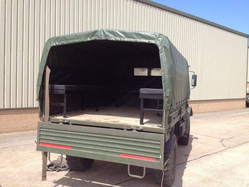 Mercedes, Unimog U1300L, 1988, 4x4 Drop Side Cargo Truck, OM352 130HP Diesel Engine, 7500kg GVW