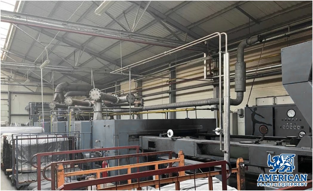Bruckner, Gas Stenter, 1991, 2200mm Working Width, 4 Chambers, Gas Heated