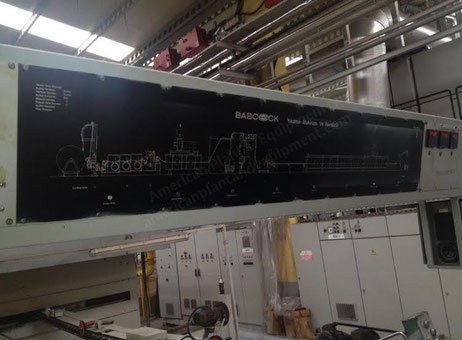 Babcock, 1992, 3400mm Working Width, 6 Cabins, Gas Heated Stenter