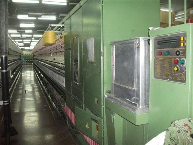 Zinser, 412E, 1997, 600 Spindles, 54mm Ring Diameter, 82.5mm Gauge, Automatic Doff