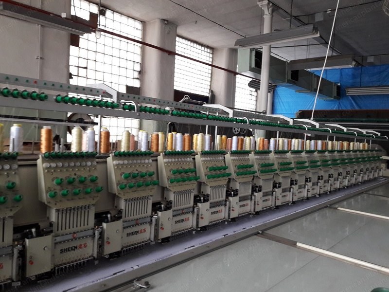 Sheen, GG-758 M, 2006, 20 Head Embroidery Machine