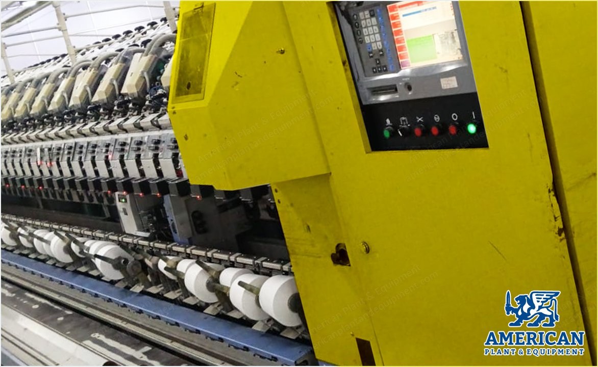 Muratec, Vortex 861, 2010, 80 Spindles, Airjet Spinning Machine, 18" / 42" Feed Can Size