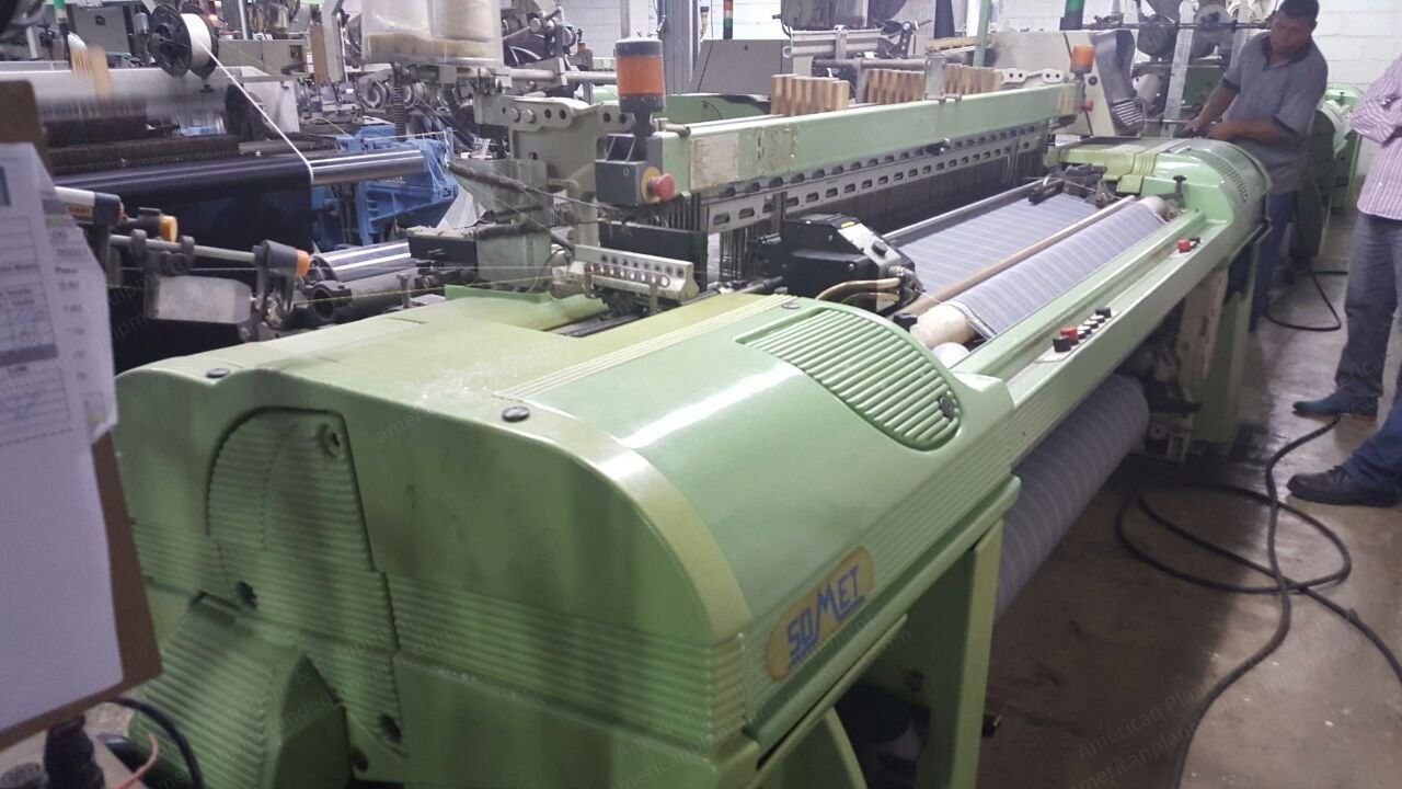 Somet, Thema Super Excel, 1998, 1900mm, Staubli Dobby 2670, 8 Colors