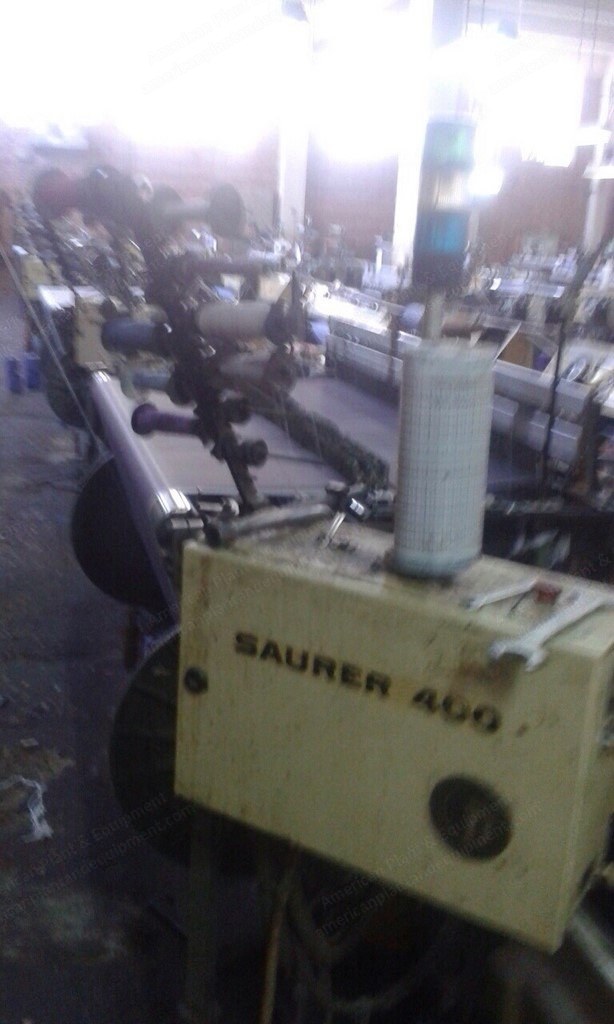 Saurer, 400, 1986, 1850-2300mm Reed Width, 6 Colors, Staubli Dobby 2232