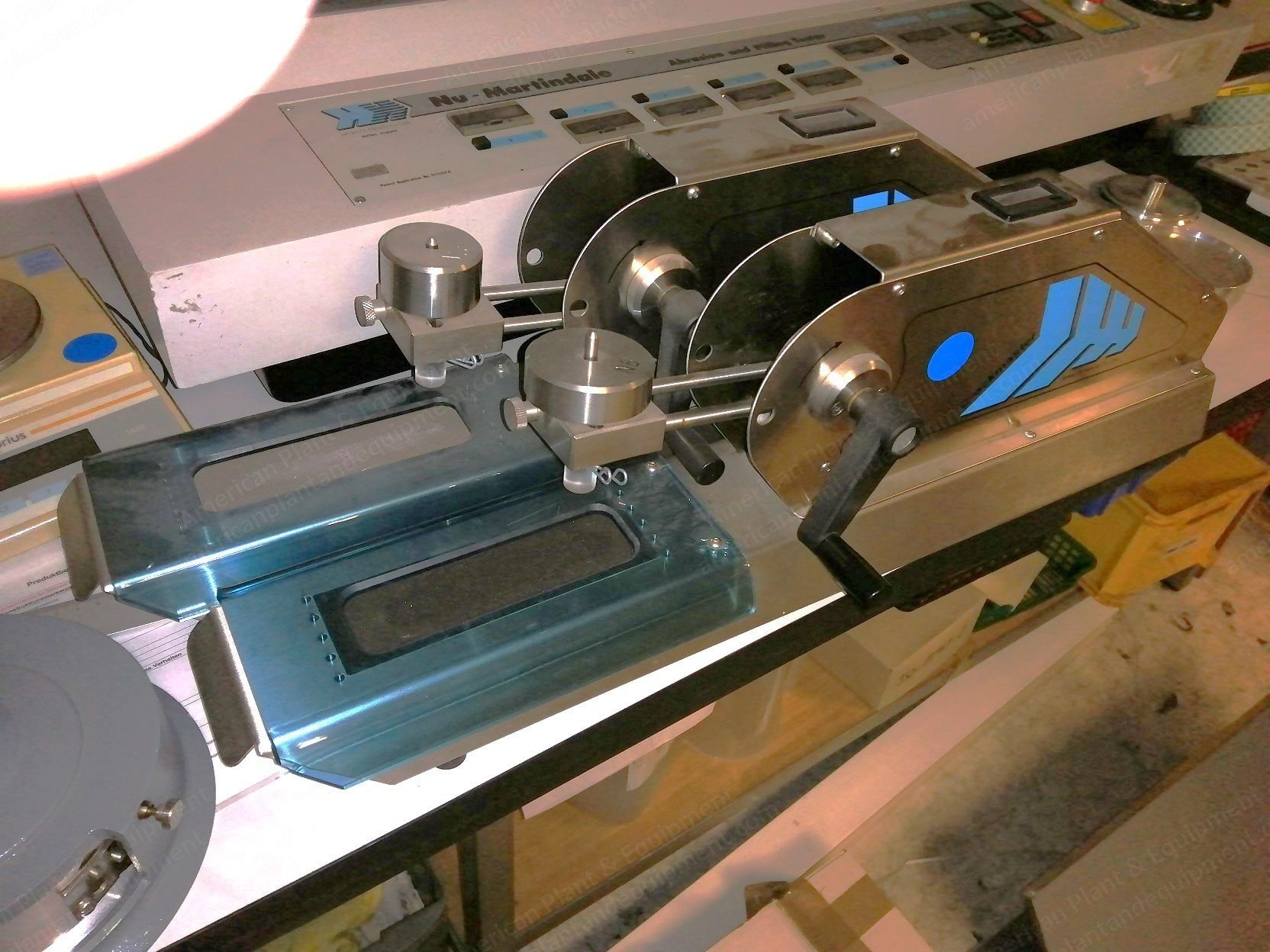 James Heal, Crockmaster, Colour Fastness Rubbing Tester, 2 Units