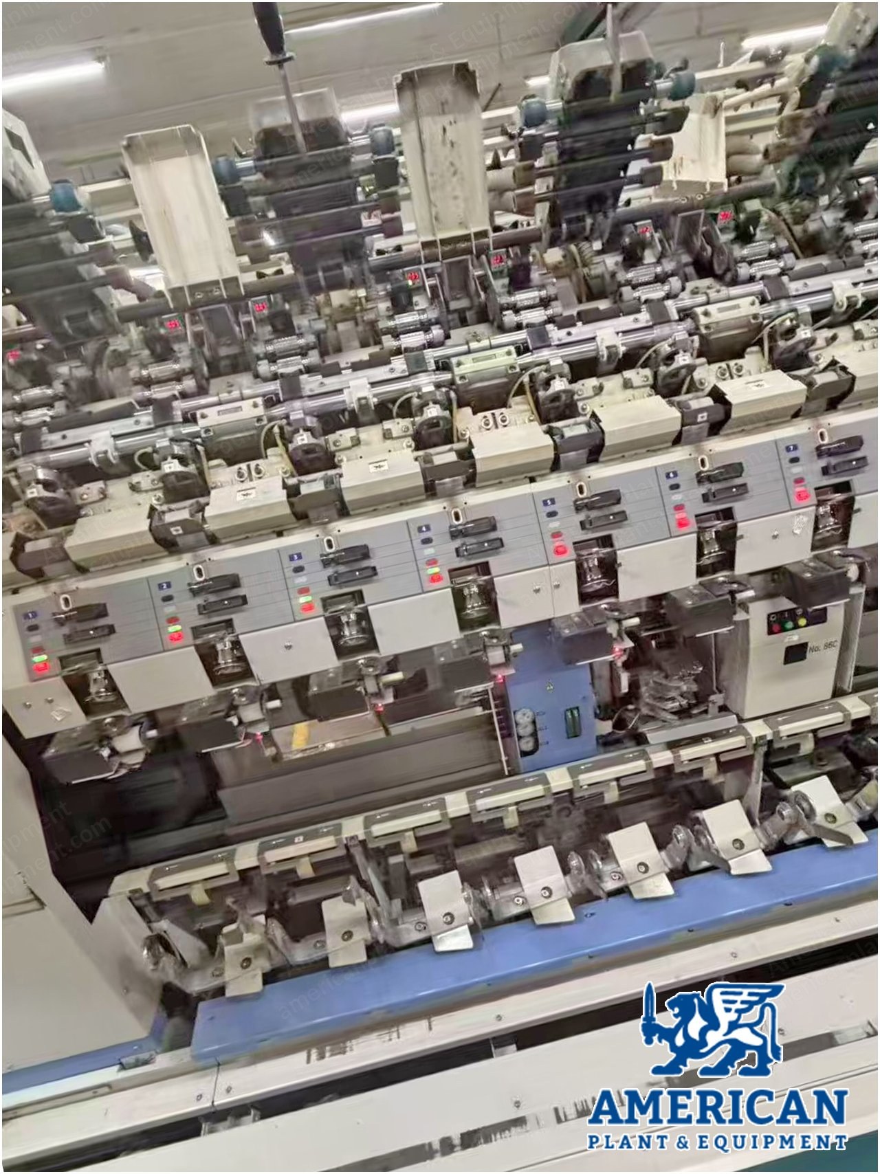Murata, Vortex 861, 2009, Vortex Spinning Machine, 80 Spindles, 4 Robot Dobby, Clearing Device