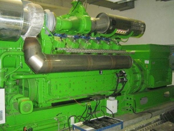 Jenbacher, J612, 2011, 6.1 MW, 11000V, 50 Hz, Natural Gas Generator Plant