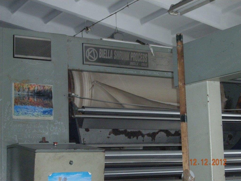 Biella Shrunk Process, Kier Decatizing Machine, 1990, 1900mm