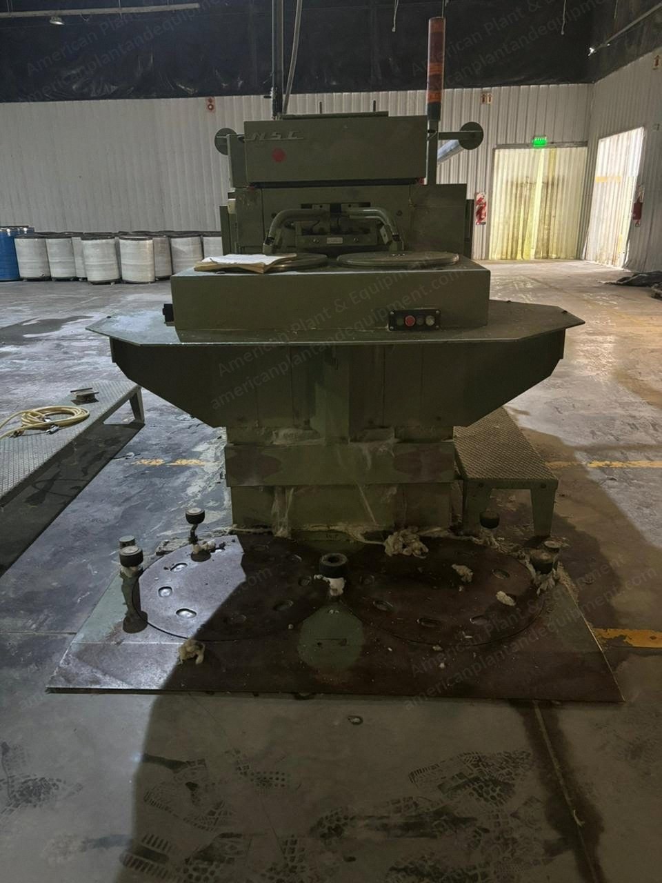 NSC, GC 13, 1990, Chain Drive Combs Head, 8-Position Feeding Creel, 2 Slivers Delivery
