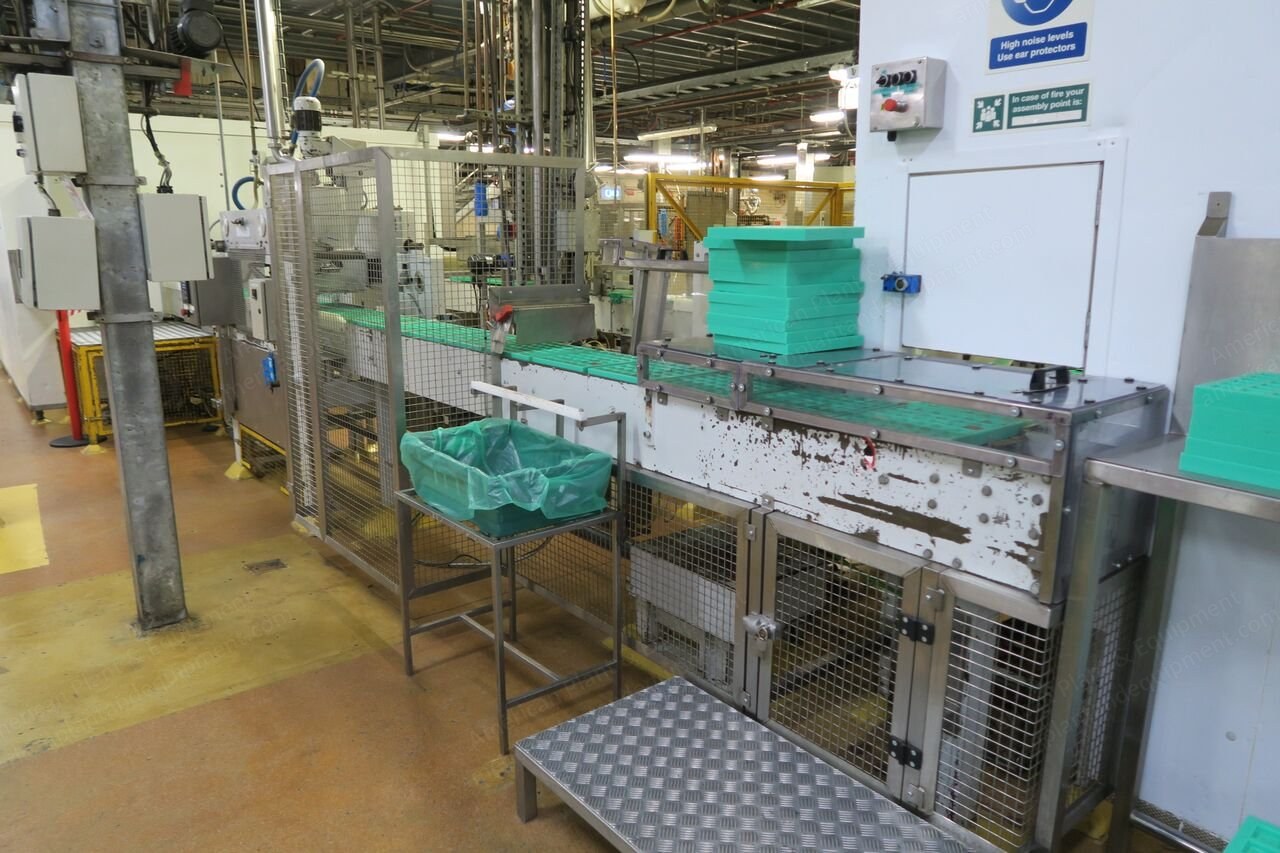 Bindler Chocolate Moulding Line, 1984, 14-16 Moulds/Min, 300kg/hr, 300x300x30mm Mould Size