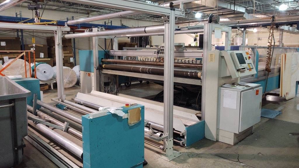 Hauser, QLA-2000, 1994, Panel Cutters, Working Width 120", with Stackers and Cradles
