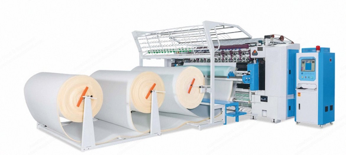 NovaStar, QL273, Computerized Chain Stitch Multi-Needle Quilting Machine, 2450mm Quilting Width, 60-300 m/h