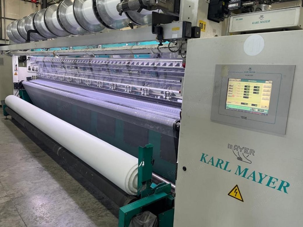 Karl Mayer, HKS3-M, 2014, Width 5530mm (218"), Gauge E 28