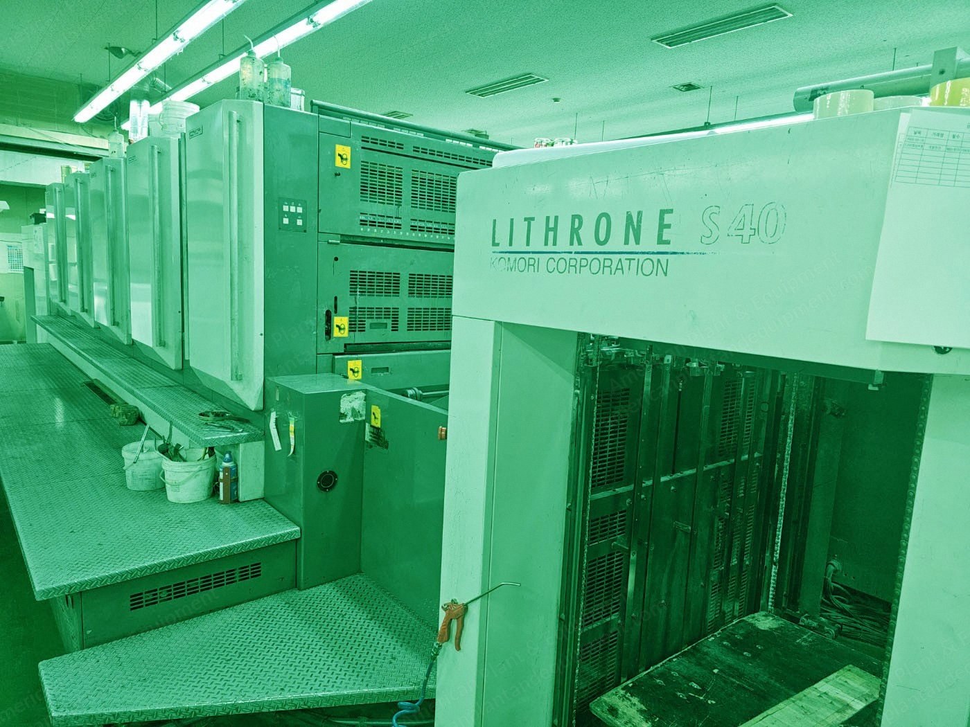 Komori, LS540, 2006, 5 Colors, PQC, KMS-IV, SAPC