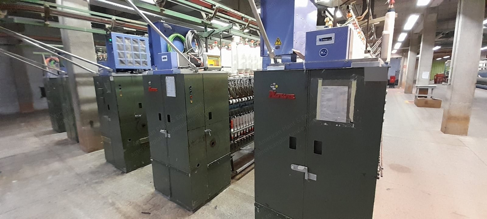 Howa, HB111, 1979/1989, Spinning Machines, 504 Spindles, Ring Diameter 48-54mm