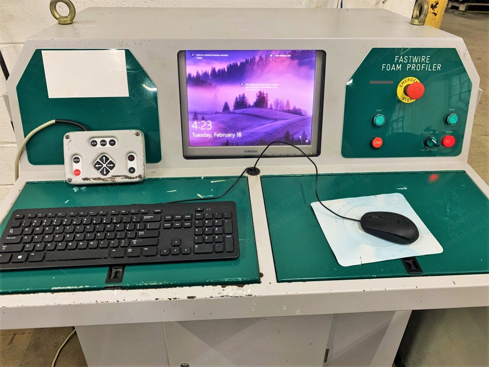 Wintech, VFW-1330, 2004, Vertical Fast Wire Foam Profiler, 1250mm Cutting Height, 1300mm Cutting Width