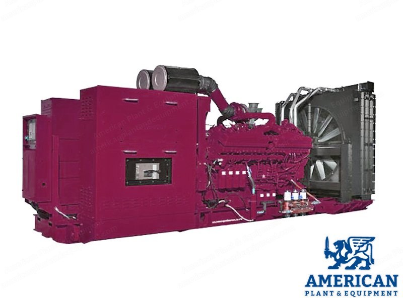 Cummins, C2000D6E, 2025, 2000 kW, 277/480V, 60 Hz, Diesel Generator Set