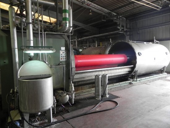 HT, High Temperature and High Pressure Jigger, 3200mm, Hydraulic Device, Termoelectronica Programmer