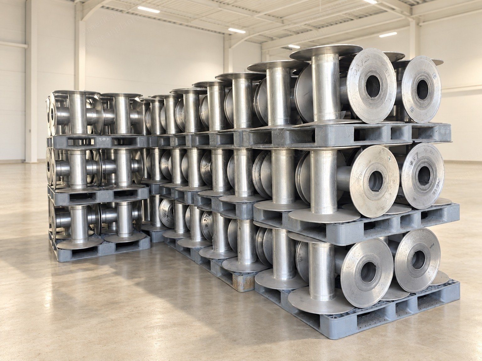 Washer Mayer, Tricot Warp Beams, 21 x 21 Inch, 152 mm Bore, 120 Pieces